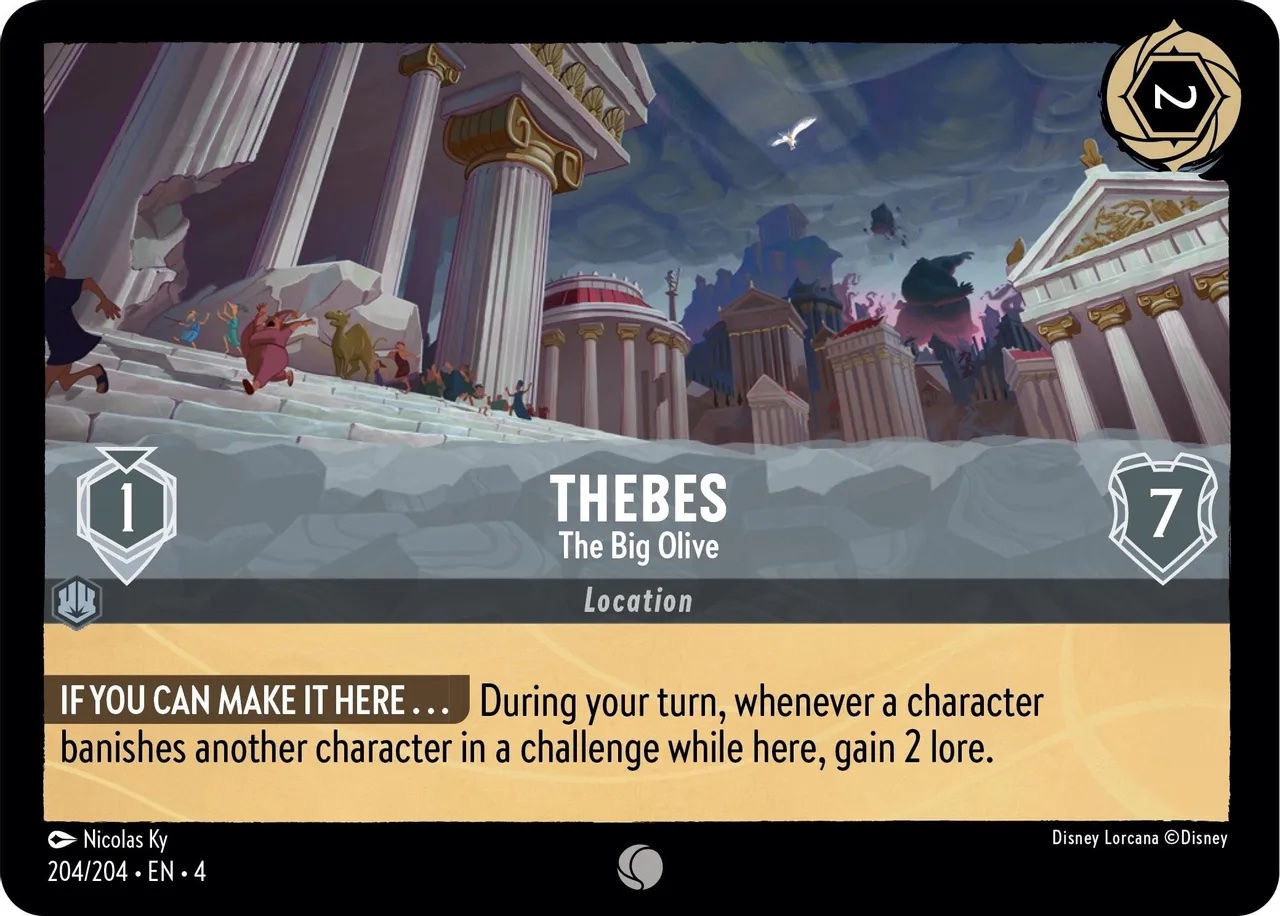 Thebes - The Big Olive: Ursula's Return