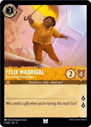 Felix Madrigal - Fun-Loving Family Man: Ursula's Return