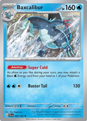 Baxcalibur - 060/193: Paldea Evolved