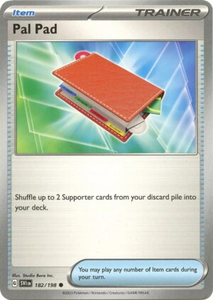 Pal Pad - 182/198: Scarlet & Violet Base Set