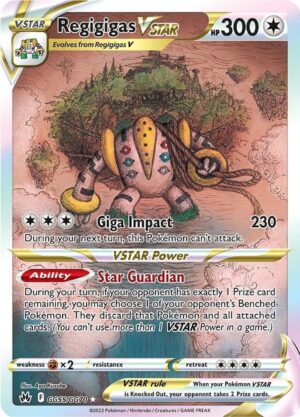 Regigigas VSTAR - GG55/GG70: Crown Zenith