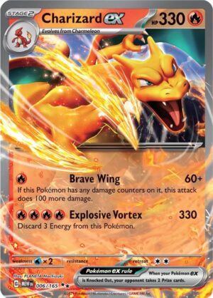 Charizard ex - 006/165: Scarlet & Violet 151