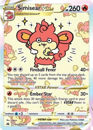Simisear VSTAR - GG37/GG70: Crown Zenith