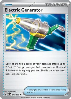 Electric Generator - 079/091: Paldean Fates