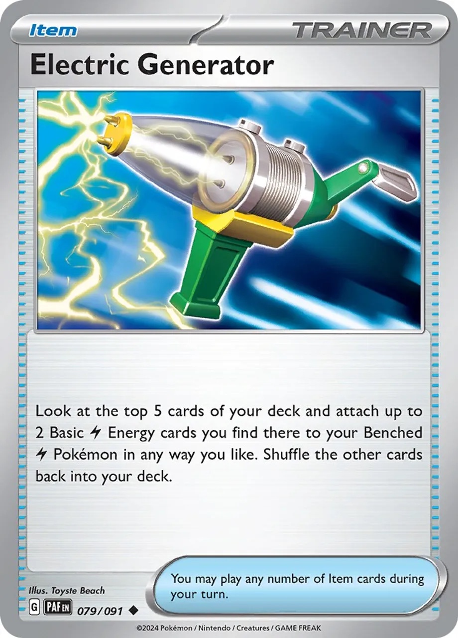 Electric Generator - 079/091: Paldean Fates