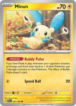 Minun - 061/182: Paradox Rift