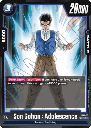Son Gohan Adolescence: Starter Deck 2 Vegeta