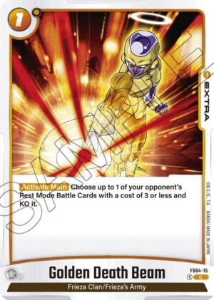 Golden Death Beam - FSO4-15: Starter Deck 4: Frieza