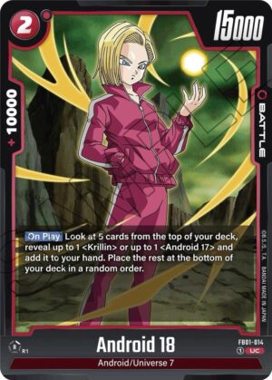 Android 18 - FB01-014: Awakened Pulse