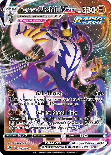 Rapid Strike Urshifu VMAX - 088/163: Battle Styles