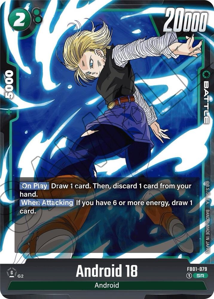 Android 18 - FB01-079 - Awakened Pulse