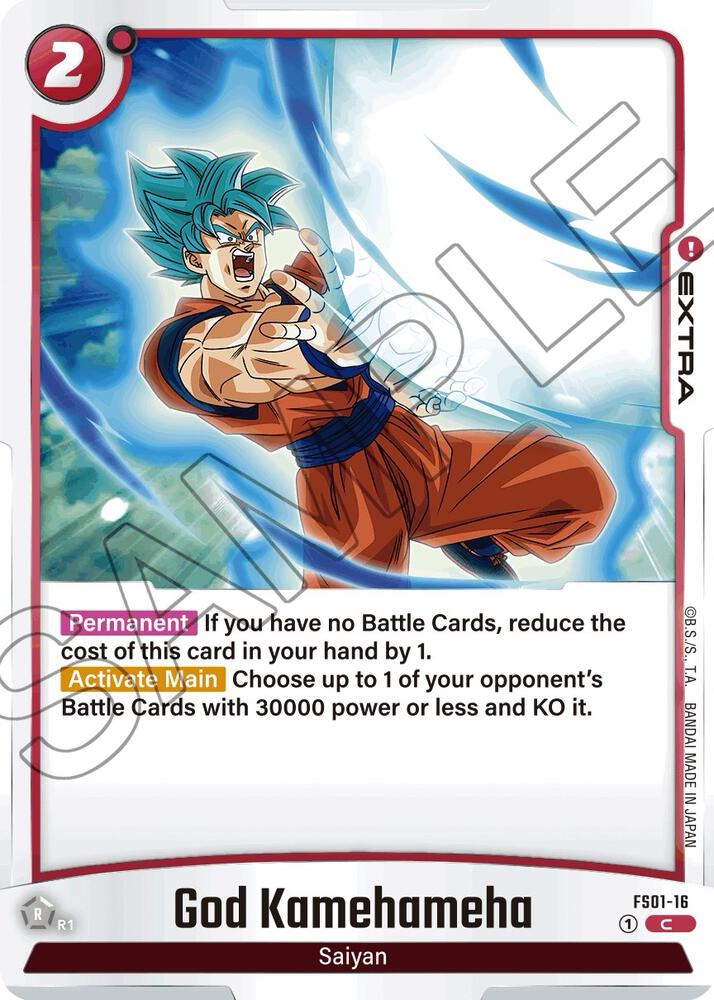 God Kamehameha - FS01-16: Starter Deck 1: Son Goku