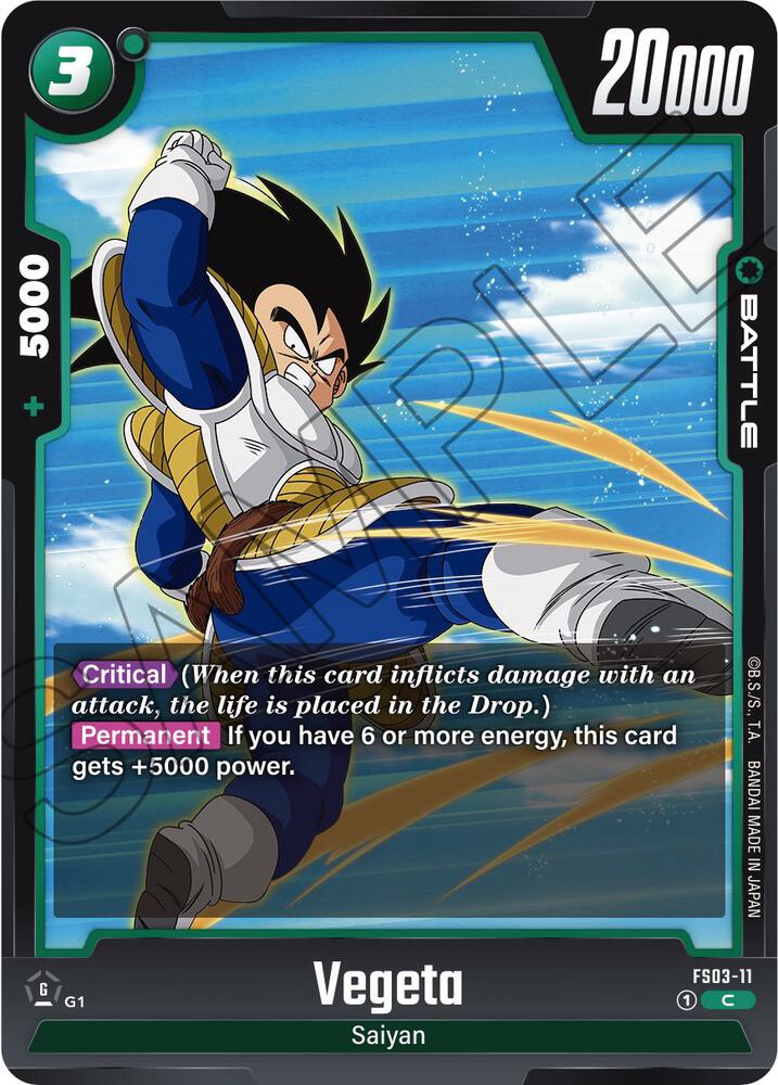Vegeta - FS03-11 - Starter Deck 3: Broly