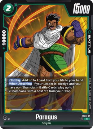 Paragus - FS03-07 - Starter Deck 3: Broly