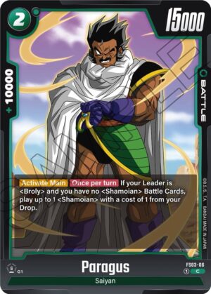 Paragus - FS03-06 - Starter Deck 3: Broly