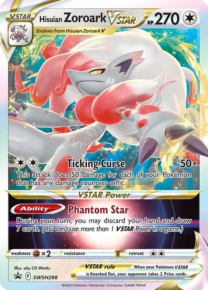 Hisuian Zoroark VSTAR - SWSH298: Sword & Shield Promo