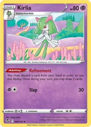 Kirlia - 068/195: Silver Tempest