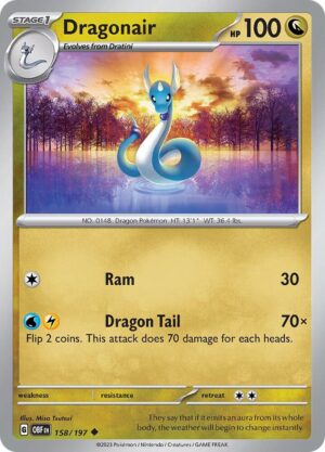 Dragonair - 158/197: Obsidian Flames