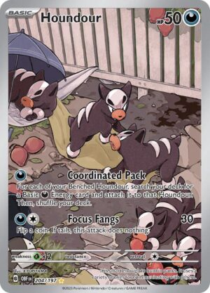 Houndour - 204/197: Obsidian Flames
