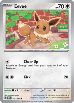 Eevee -166/197: Obsidian Flames