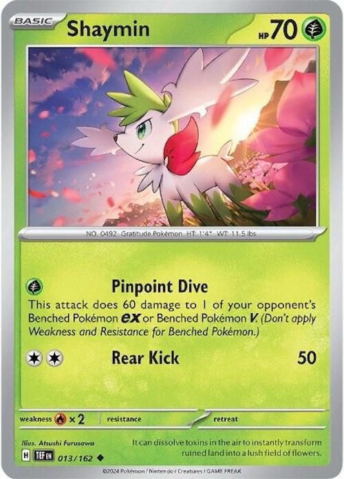 Shaymin - 013/162: Temporal Forces