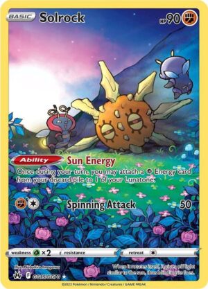 Solrock - GG15/GG70: Crown Zenith: Galarian Gallery