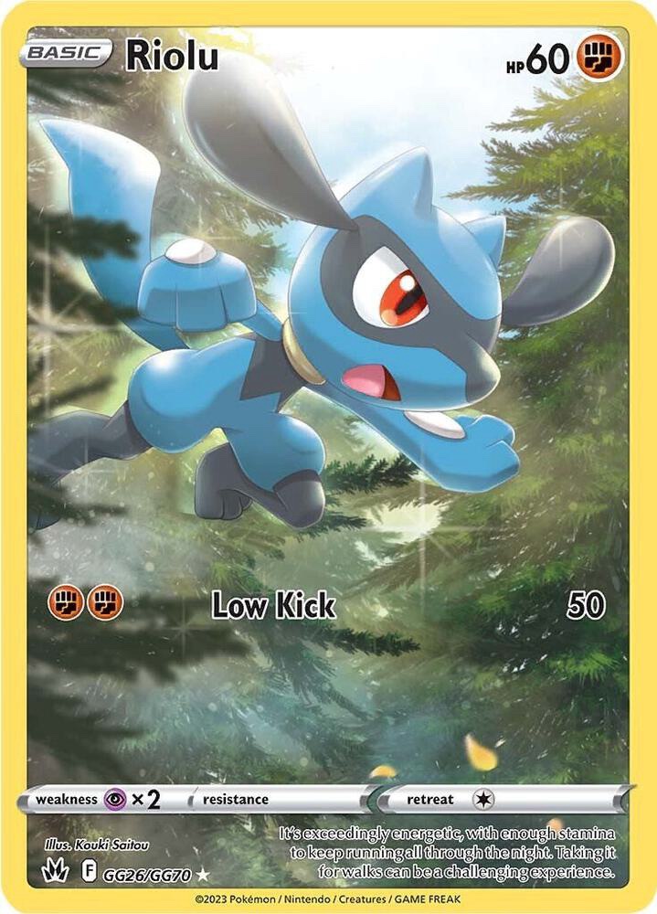Riolu - GG26/GG70: Crown Zenith Galarian Gallery