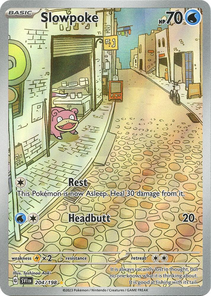 Slowpoke - 204/198: Scarlet & Violet Base Set