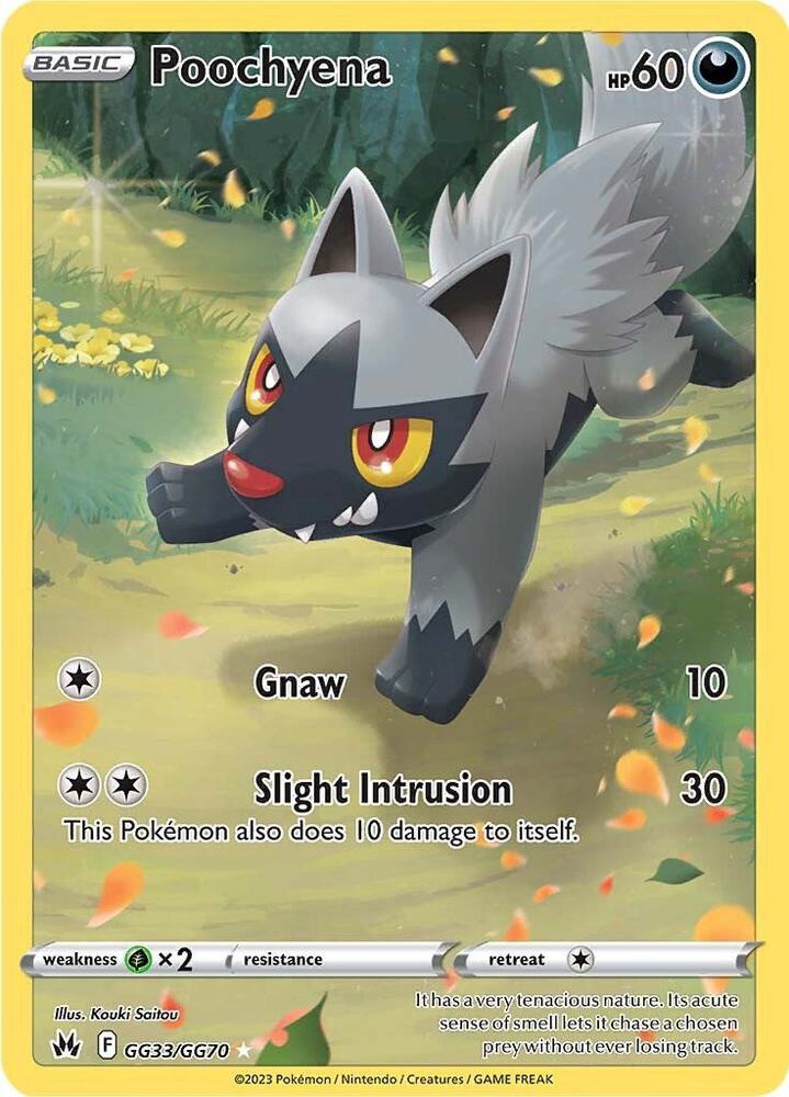 Poochyena - GG33/GG70: Crown Zenith Galarian Gallery