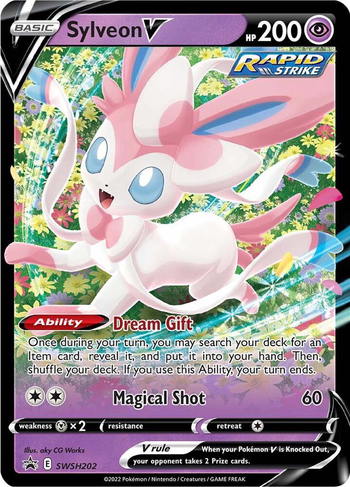 Sylveon V - SWSH202: Sword & Shield Promo Cards