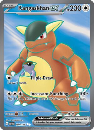 Kangaskhan ex - 190/165: Scarlet & Violet 151