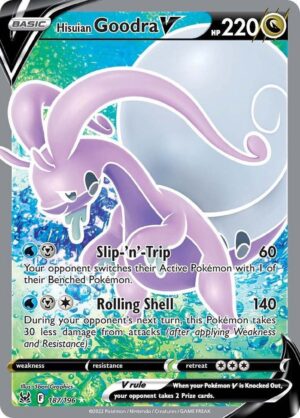 Hisuian Goodra V (Full Art) - 187/196: Lost Origin
