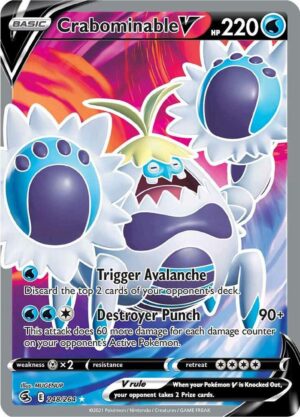 Crabominable V (Full Art) - 248/264: Fusion Strike