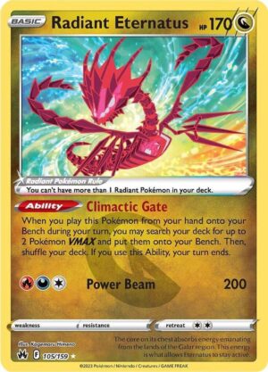 Radiant Eternatus - 105/159: Crown Zenith
