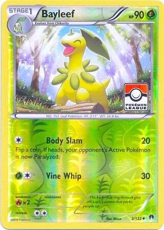 Bayleef - 2/122 (Pokemon League) - 2/122: League & Championship Cards