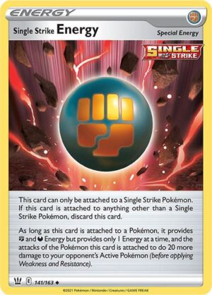 Single Strike Energy - 141/163: Battle Styles
