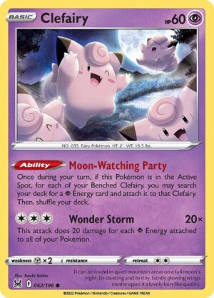 Clefairy - 062/196: Lost Origin