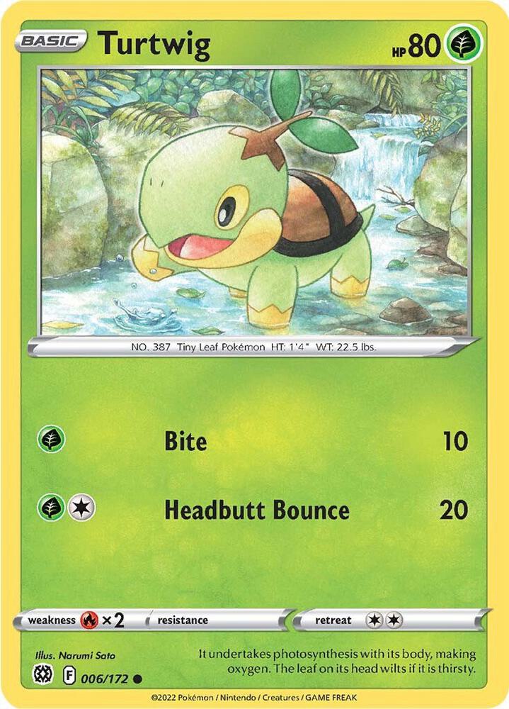 Turtwig - 006/172: Brilliant Stars