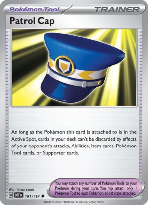 Patrol Cap - 191/197: SV03: Obsidian Flames