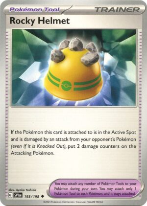 Rocky Helmet - 193/198: Scarlet & Violet Base Set