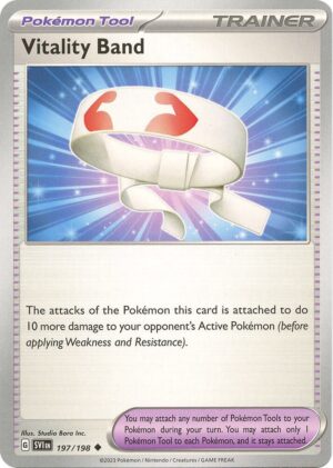 Vitality Band - 197/198: Scarlet & Violet Base Set