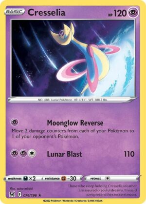 Cresselia - 074/196: Lost Origin