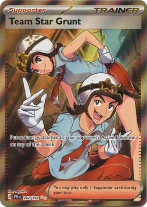 Team Star Grunt - 242/198: Scarlet & Violet Base Set