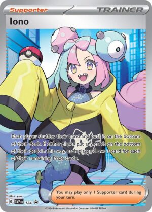 Iono - 124: Scarlet & Violet Promo Cards