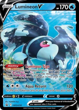 Lumineon V - SWSH250: Sword & Shield Promo Cards