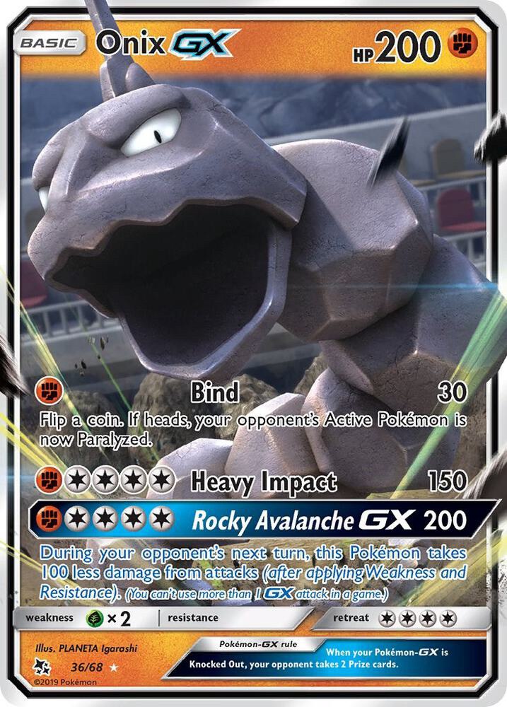 Onix GX - 36/68: Hidden Fates