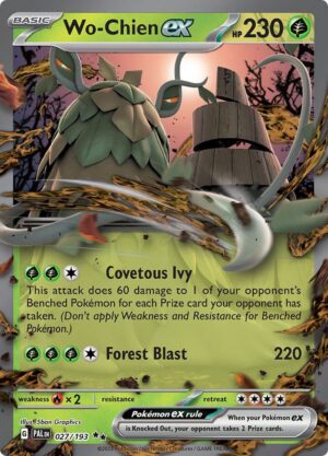 Wo-Chien ex - 027/193: Paldea Evolved