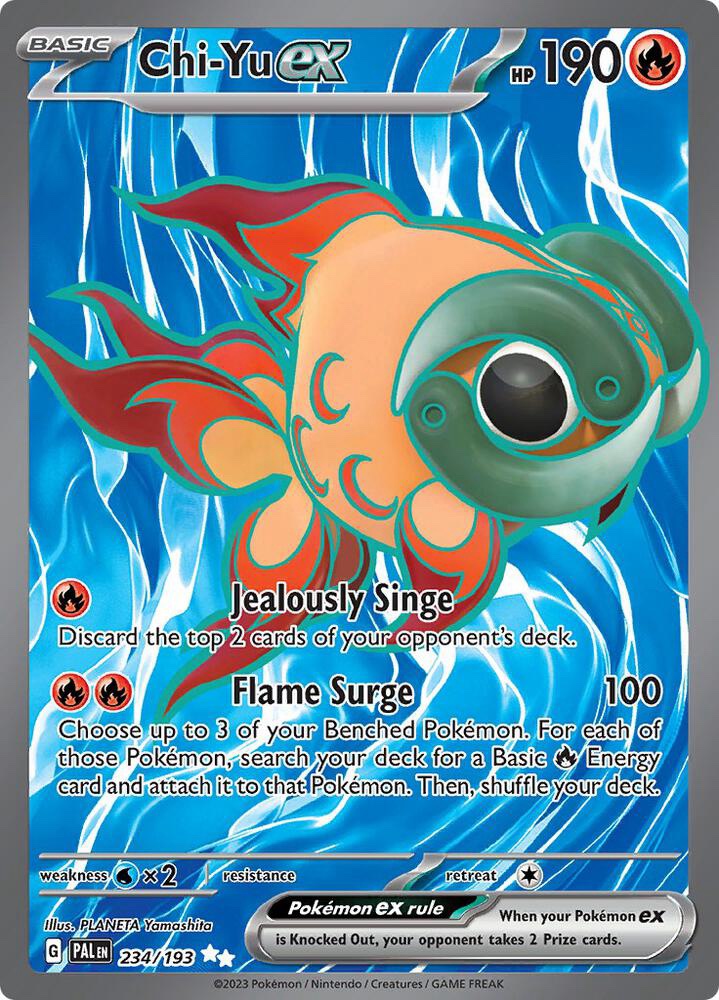 Chi-Yu ex - 234/193: Paldea Evolved