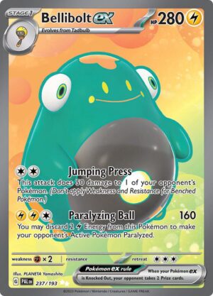Bellibolt ex - 237/193: Paldea Evolved