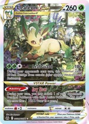 Leafeon VSTAR - GG35/GG70: Crown Zenith Galarian Gallery